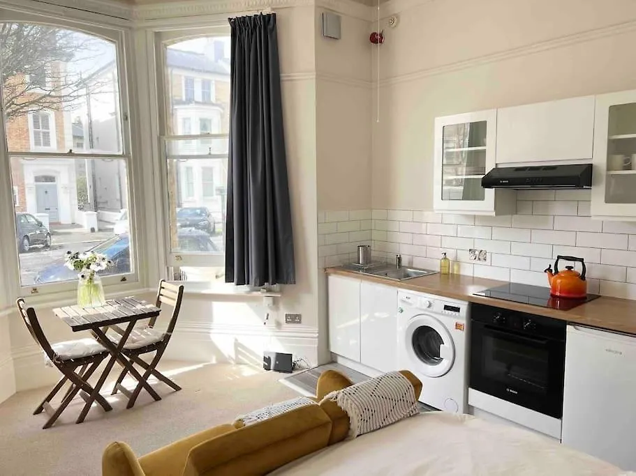 Bright & Relaxing Studio In Brighton & Hove Lägenhet Storbritannien