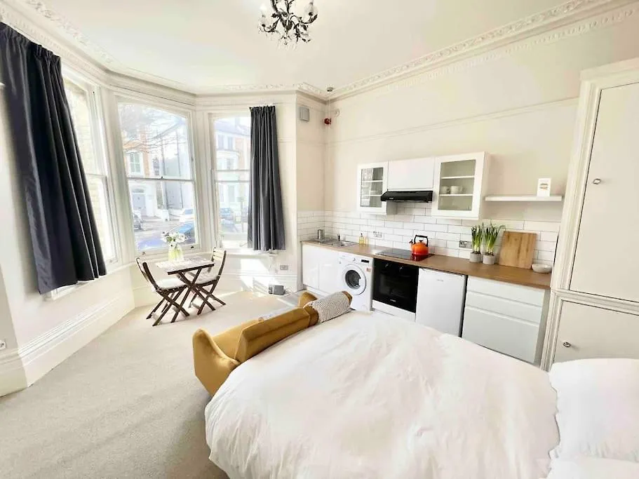 Bright & Relaxing Studio In Brighton & Hove Lägenhet